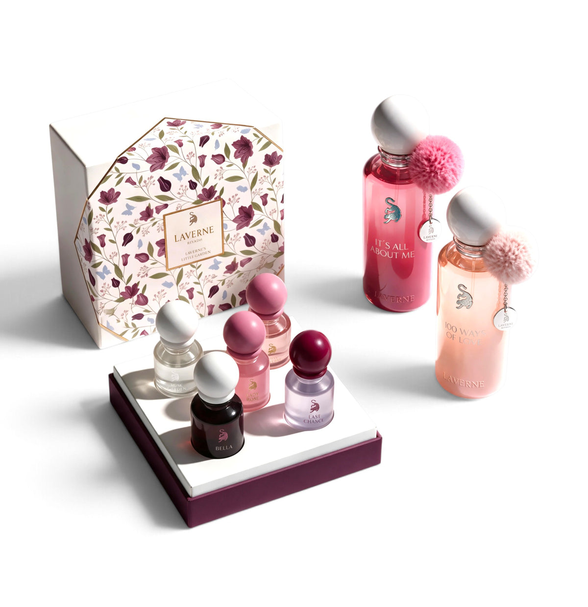 Eternal Love and the Little Garden fragrance set by Laverne